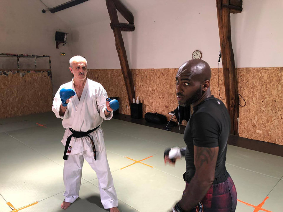 Entrainement Karaté MMA avec Jacques Tapol et Yan Sulpice