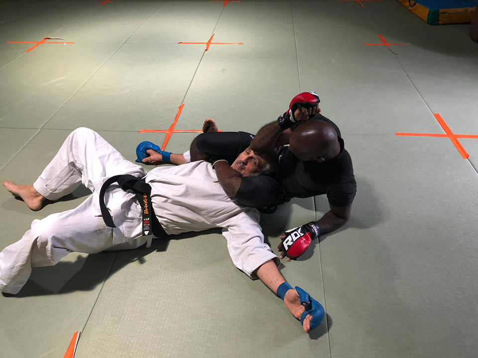 Entrainement Karaté MMA avec Jacques Tapol et Yan Sulpice